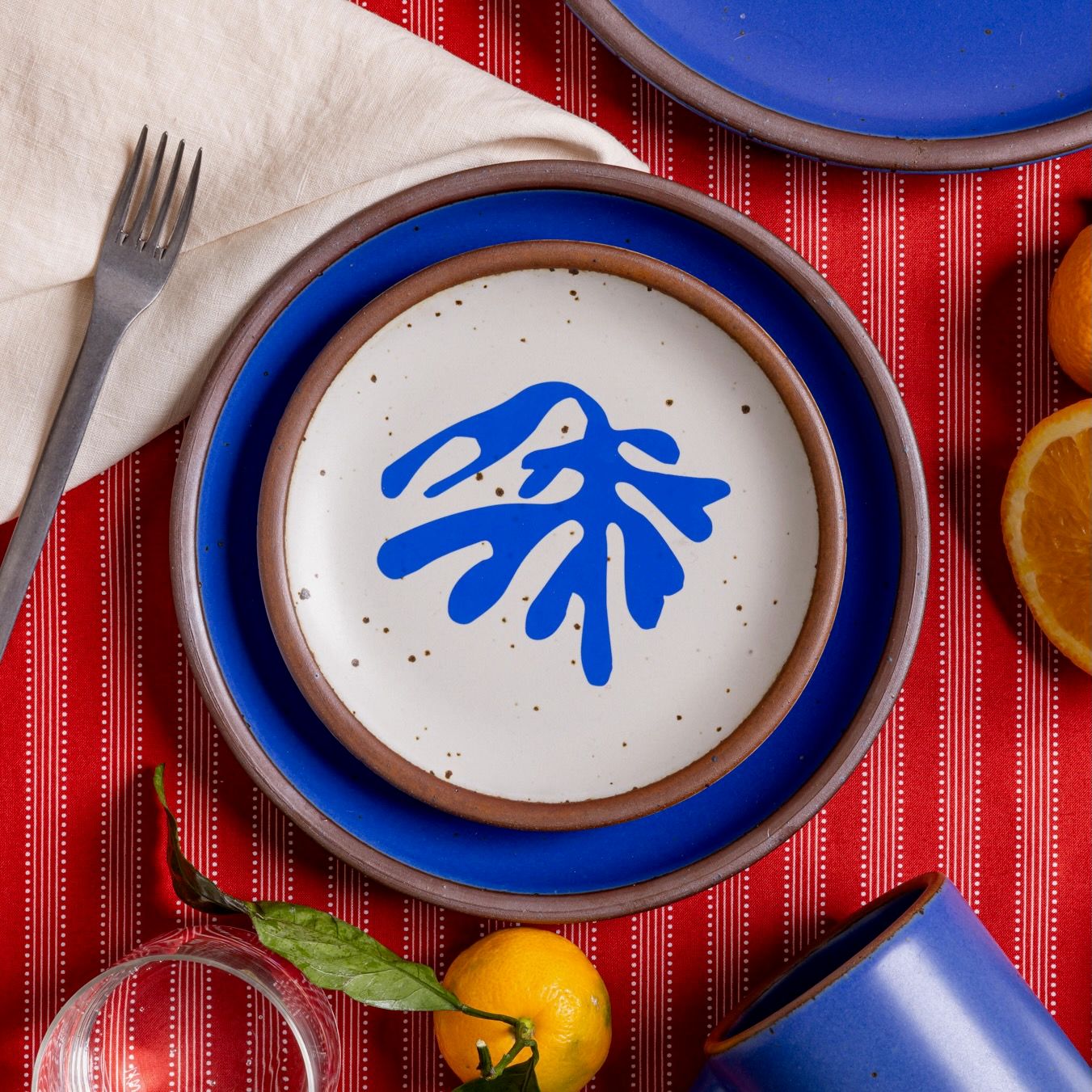 Side Plate Set in La Sirène | The Matisse Collection