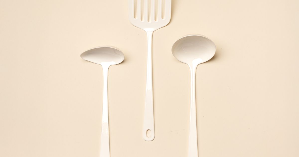 Japanese Enamel Kitchen Utensils