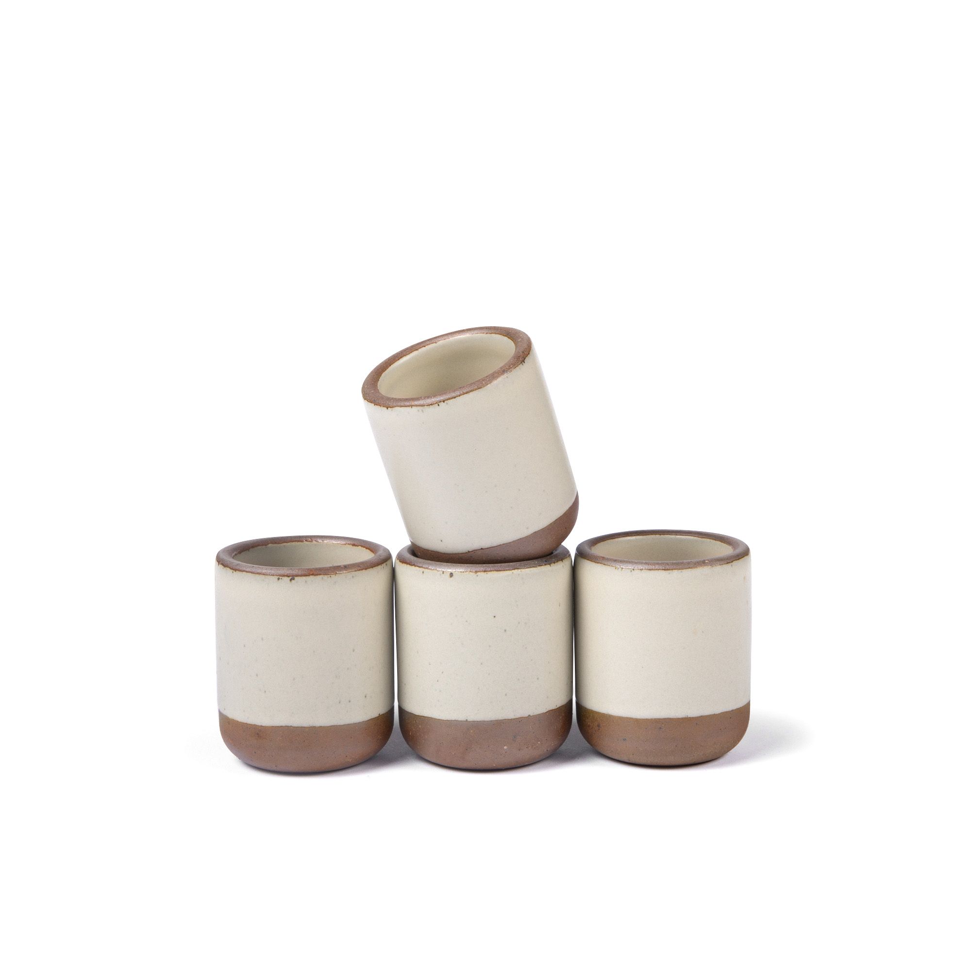 Small ceramic cups Set of 4