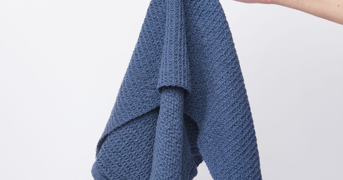 Hand-Knit Waffle Washcloth - Set of 2 – HeritageHome