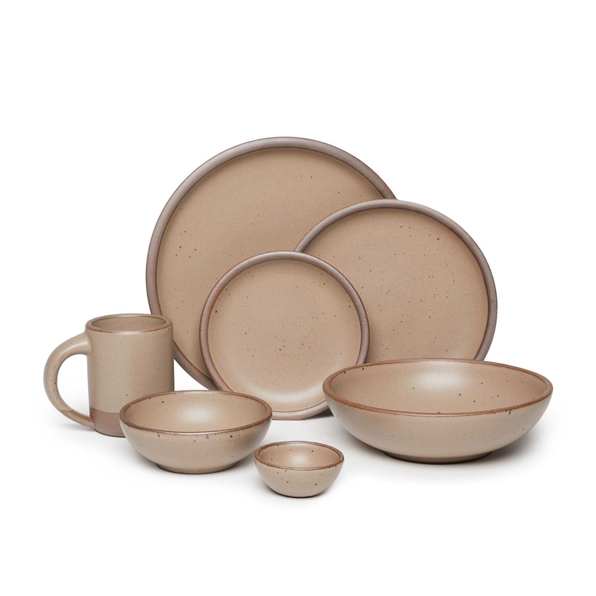 7-Piece East Fork Set in Morel