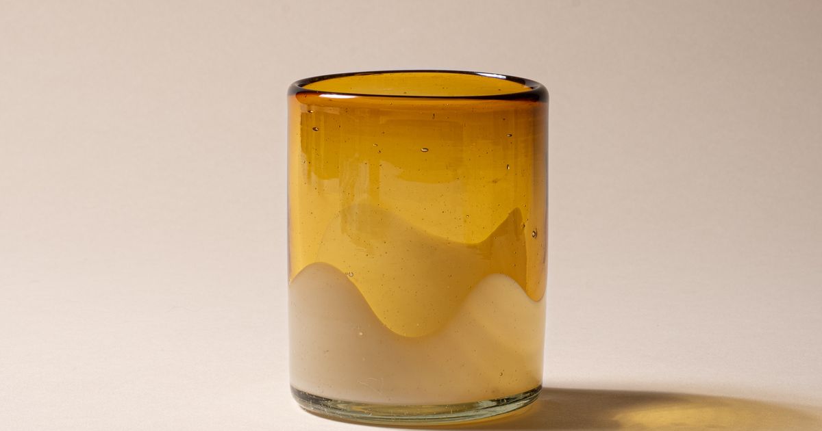 Wave Recycled Glassware Set of 4
