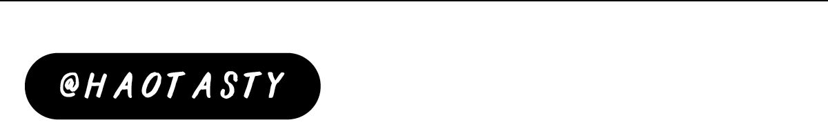 Text that reads "@Haotasty"