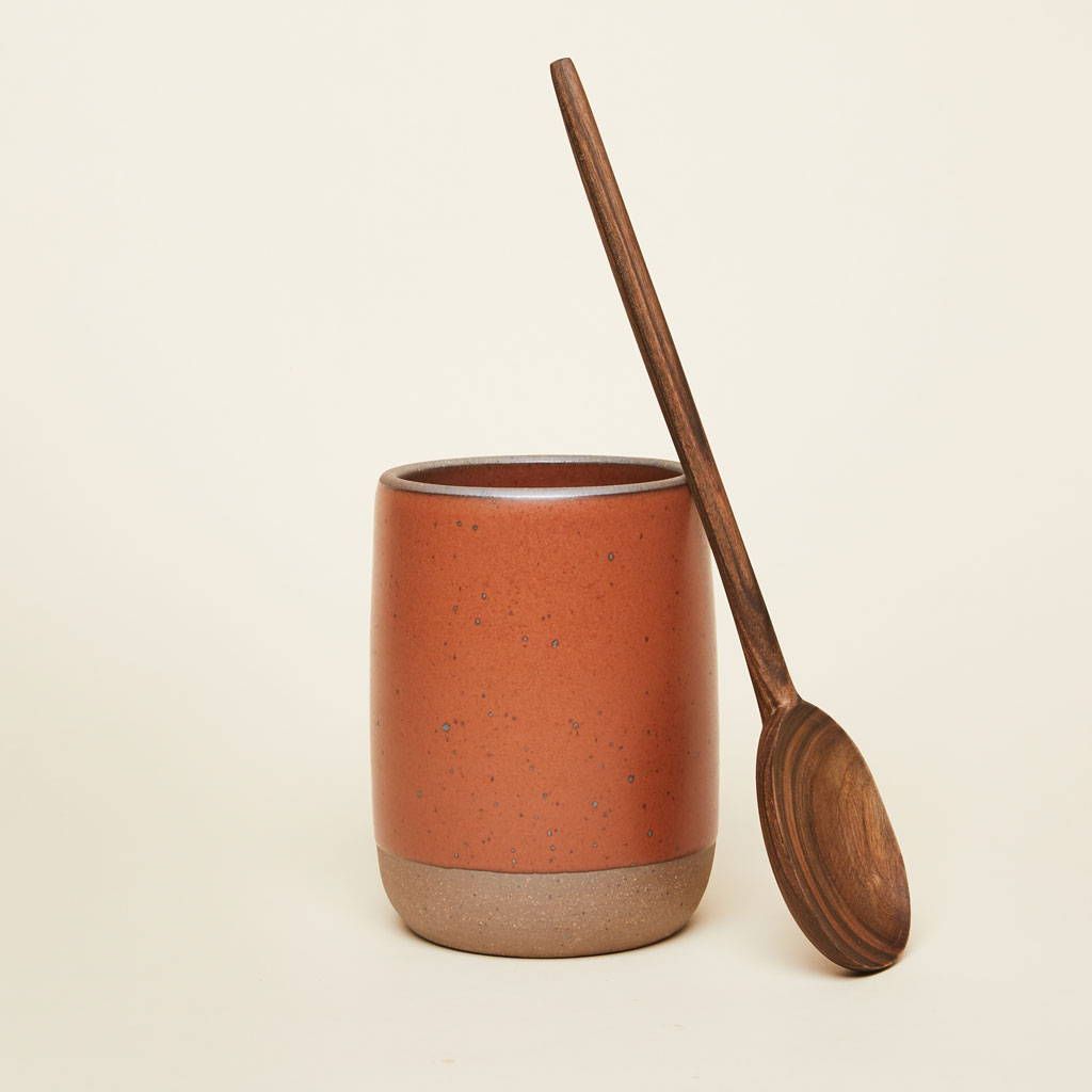 Utensil Crock in Amaro