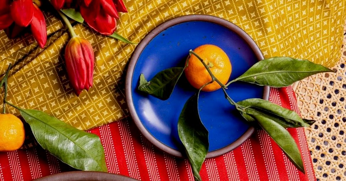 Cake Plate Set in La Sirène | The Matisse Collection