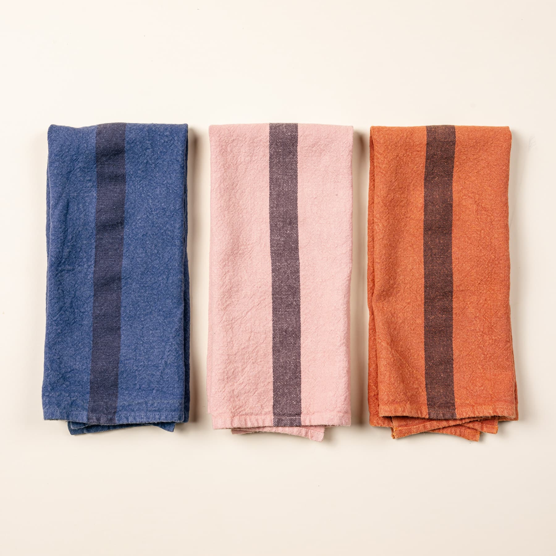 Stripe French Linen Tea Towel