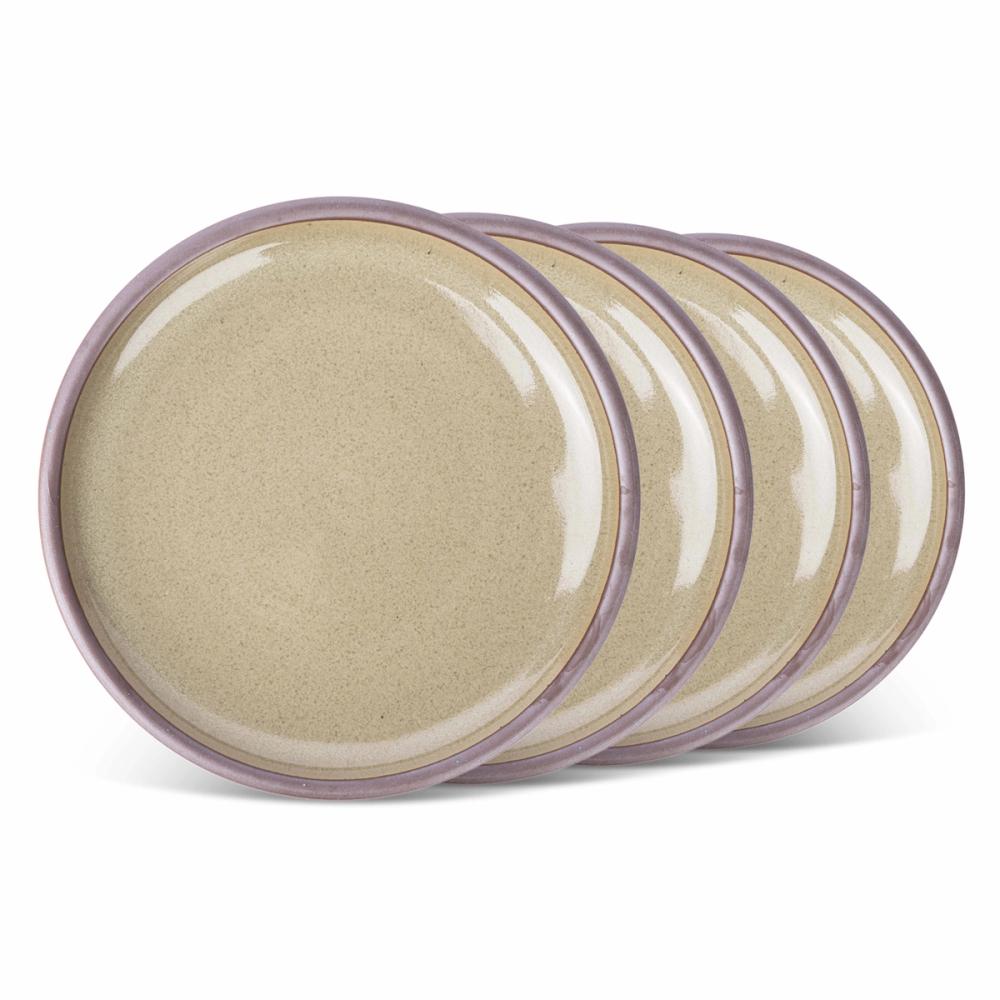 Dinner Plate 4-Pack (color: "Water Lily")