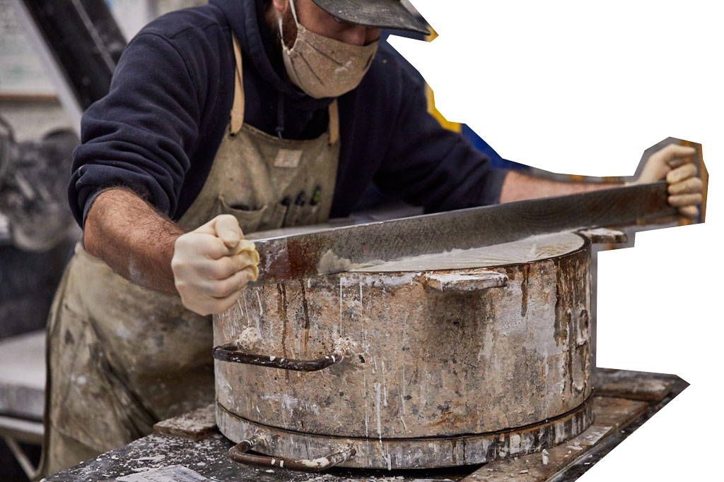 East Fork plaster molds