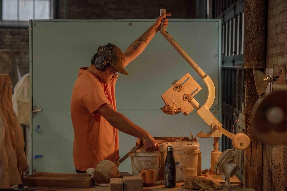 Using the Jigger at East Fork Factory
