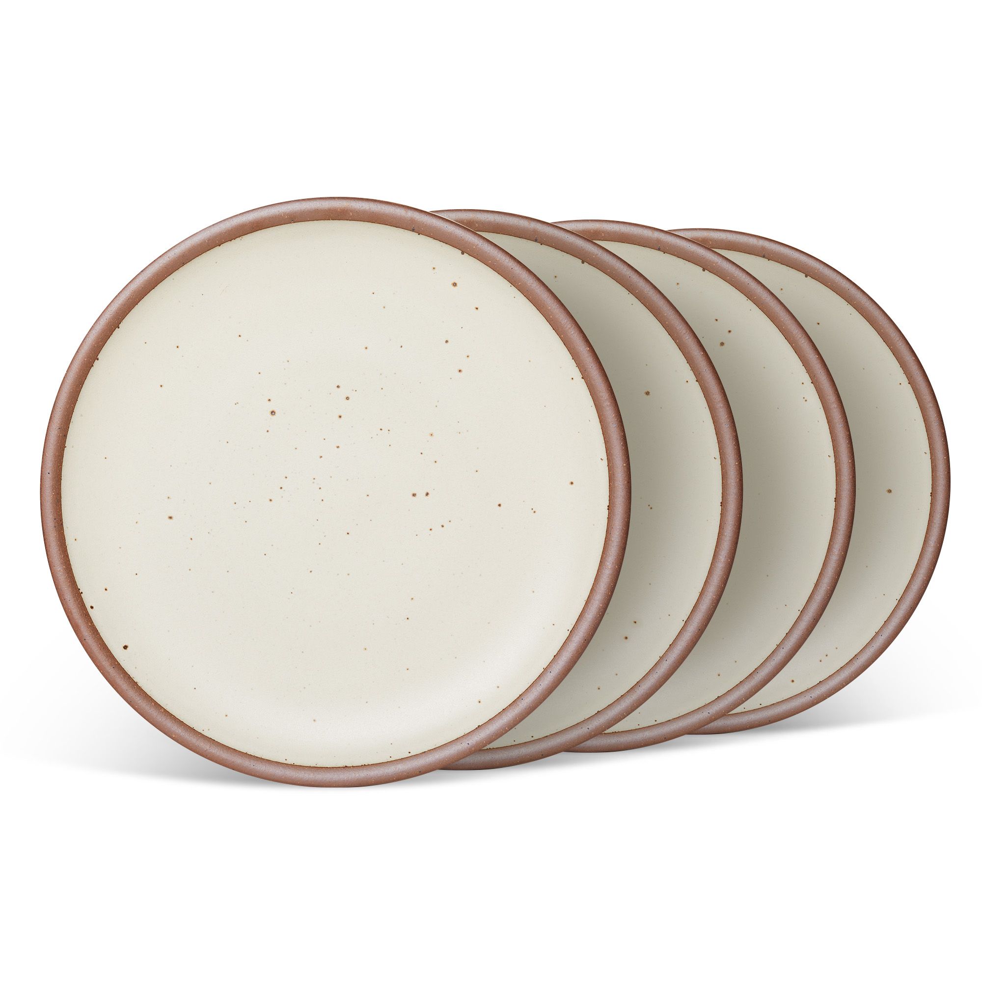8 East Fork Dinner Plates in 'Panna Cotta'