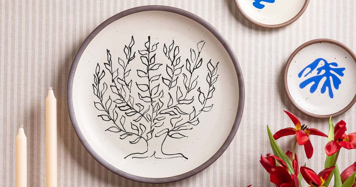 Le Platane Serving Platter | The Matisse Collection