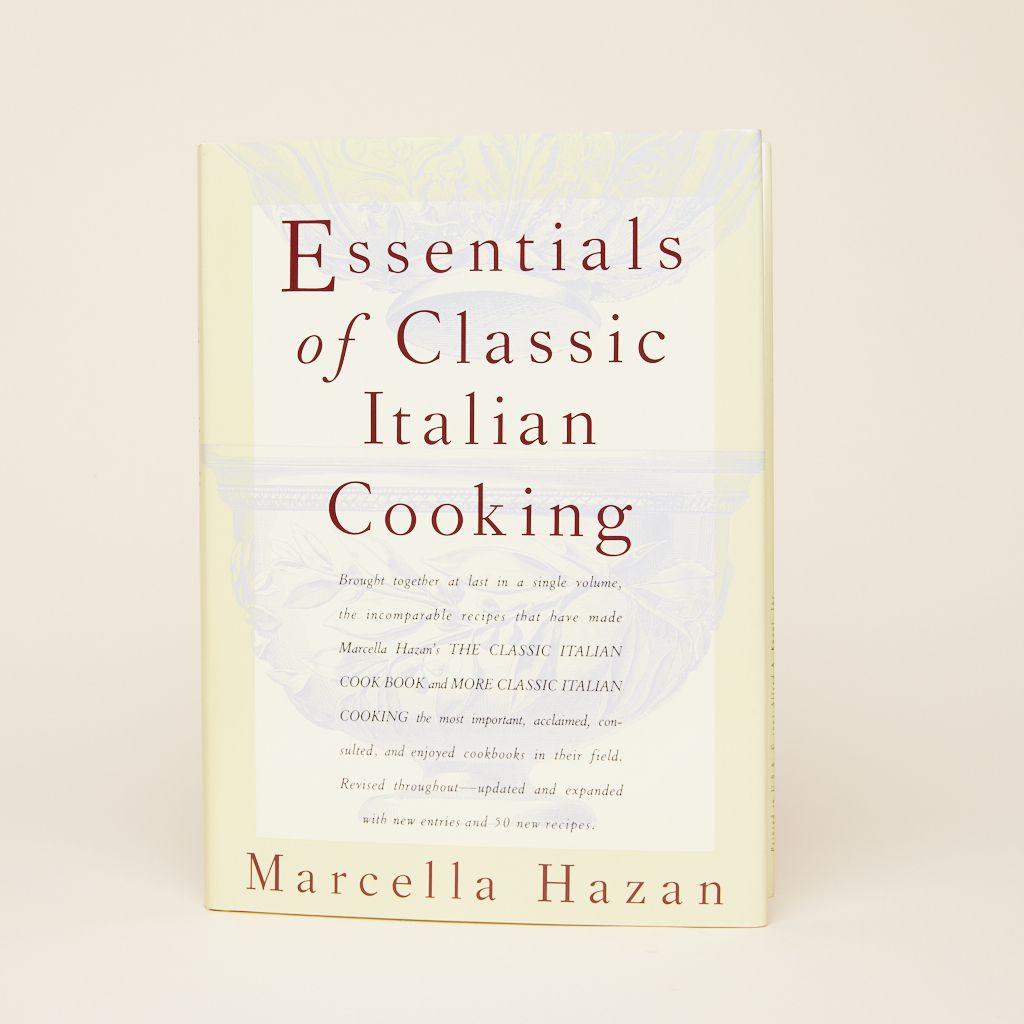 Front cover of Essentials of Classic Italian Cooking by Marcella Hazan