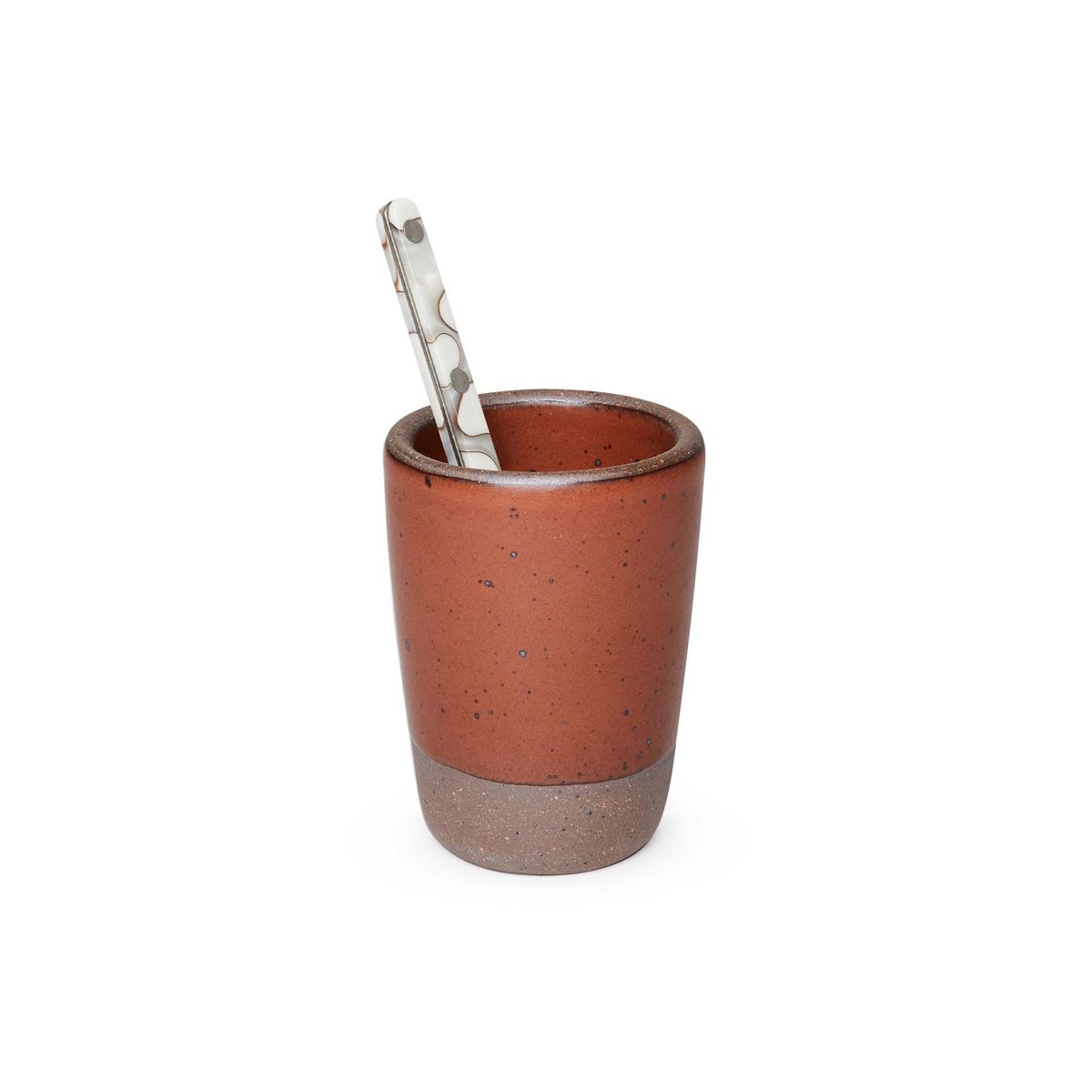 amaro juice cup with flatware