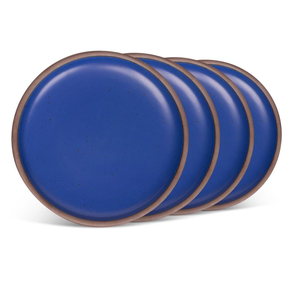 Dinner Plate Set in La Sirène, Set of 4