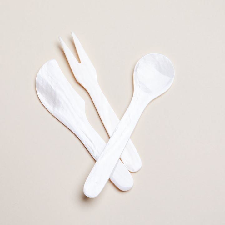 Shell Spoon, Fork, Knife