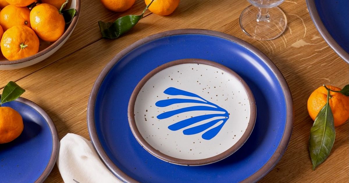 Dinner Plate Set in La Sirène | The Matisse Collection
