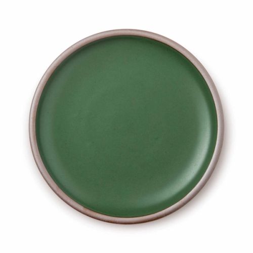Serving Platter in a deep, verdant green