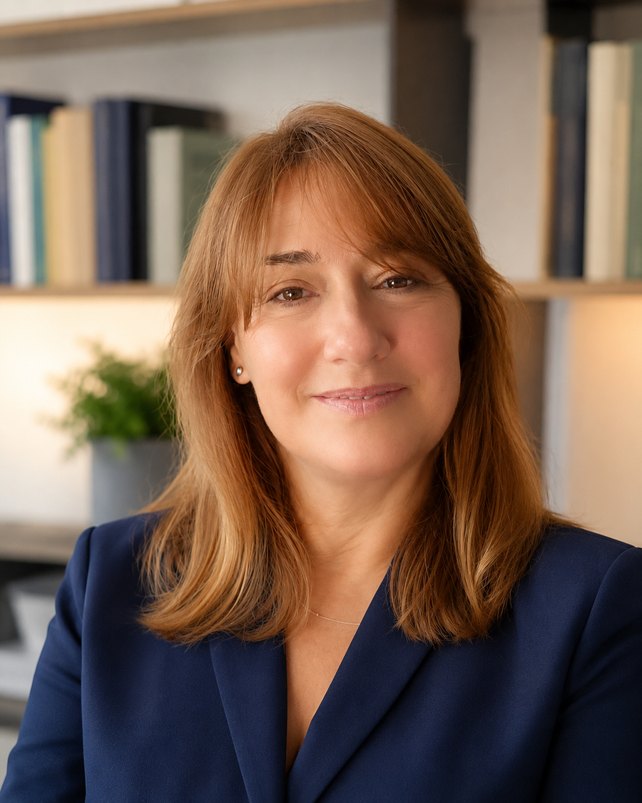 Retrato profesional de María José Olea, directora fundadora de CHYP.