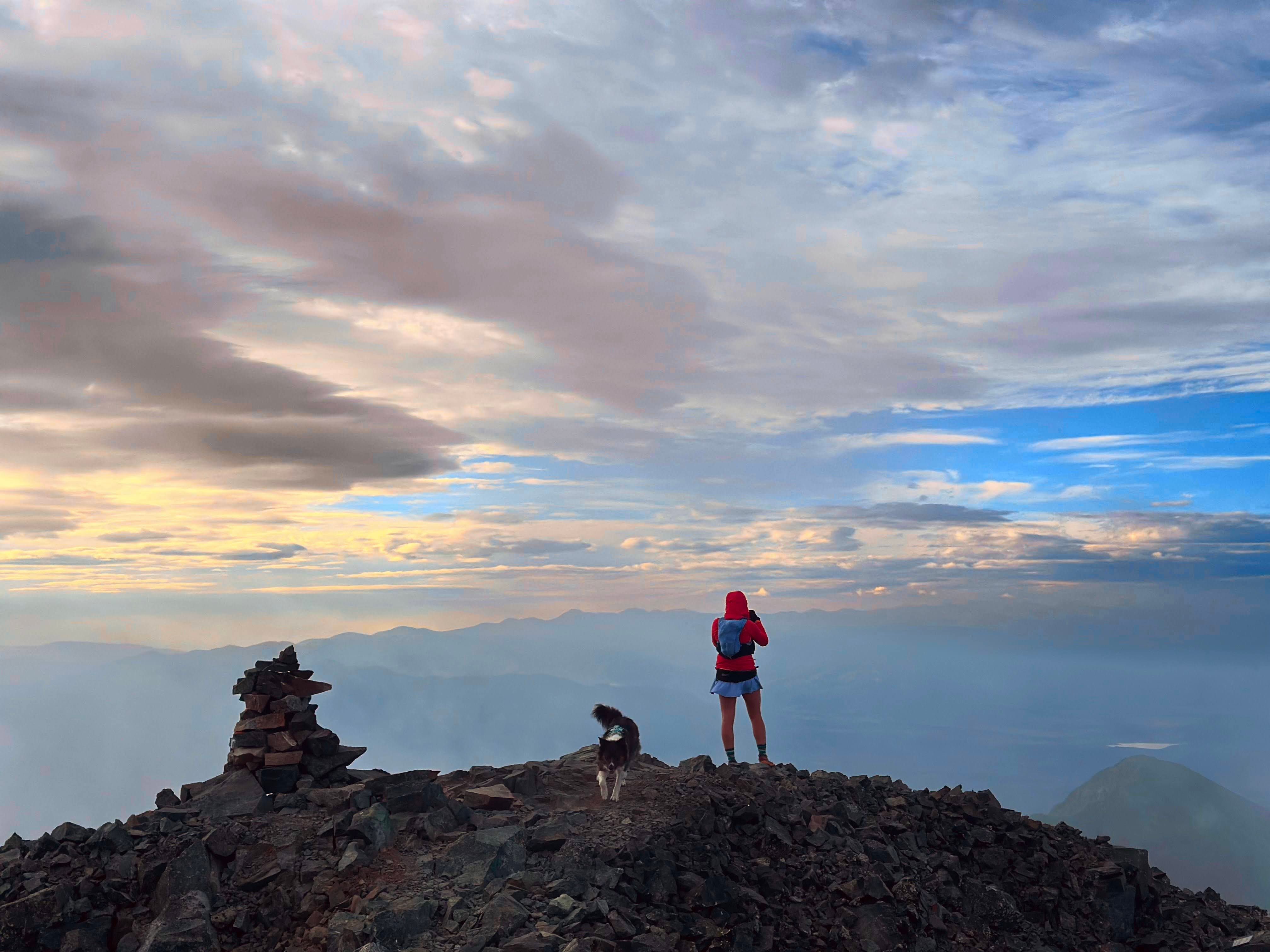 Ally on Blanca's Summit