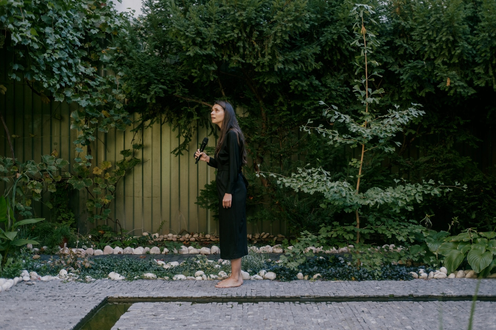 Slide 15/21: Walking with Water Public Program. Photo by Janic Vladimir.