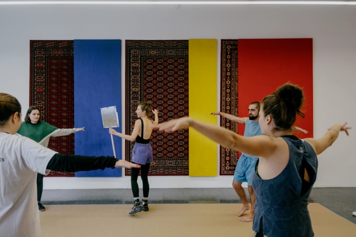 Slide 12/21: Walking with Water Public Program. Photo by Janic Vladimir.