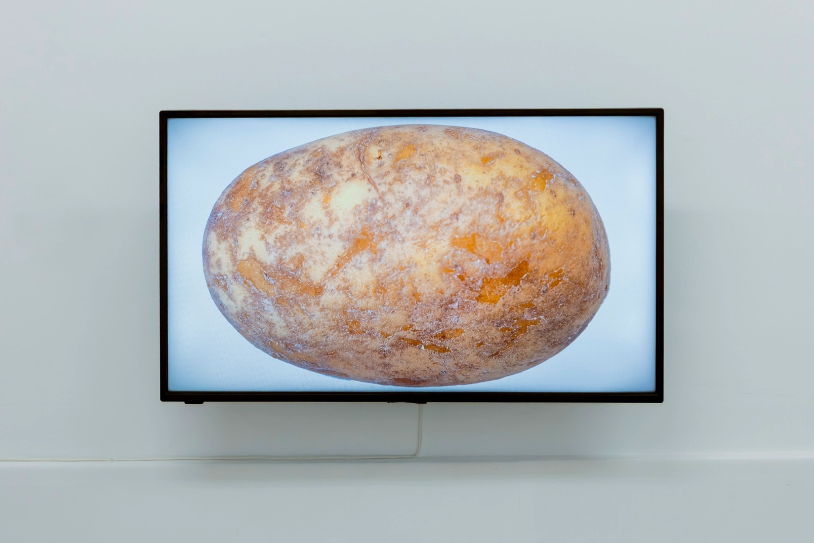 Slide 28/28: Andrea Palášti, The Shape of a Potato, 2025, video, 45 min. 