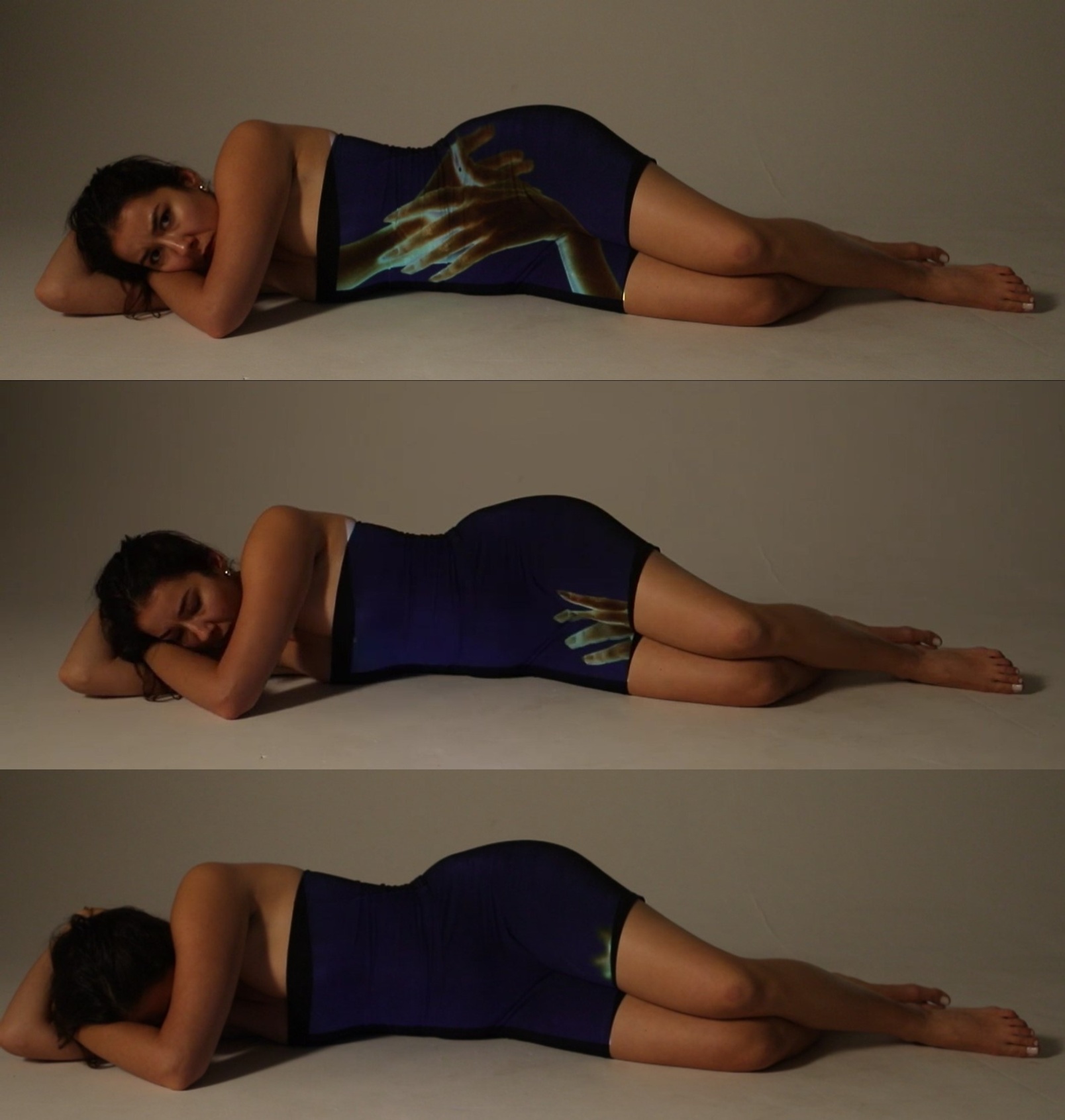 Slide 8/10: Jana Panajotović, Body Cinema, 2025, video, performance, 2 min