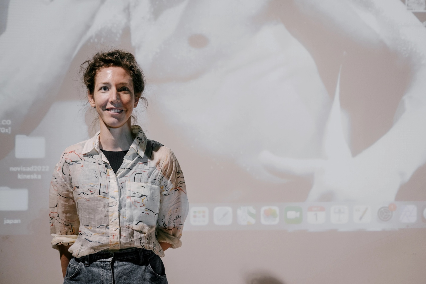 Slide 6/21: Walking with Water Public Program. Photo by Janic Vladimir.