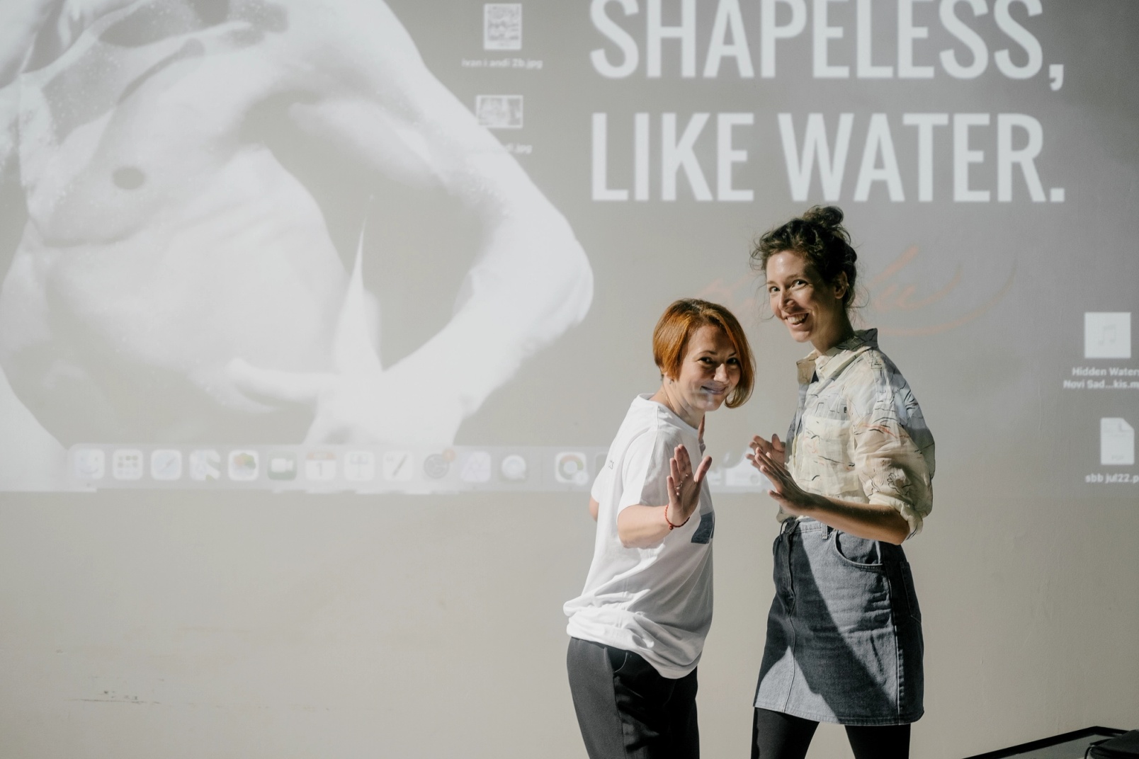 Slide 13/21: Walking with Water Public Program. Photo by Janic Vladimir.