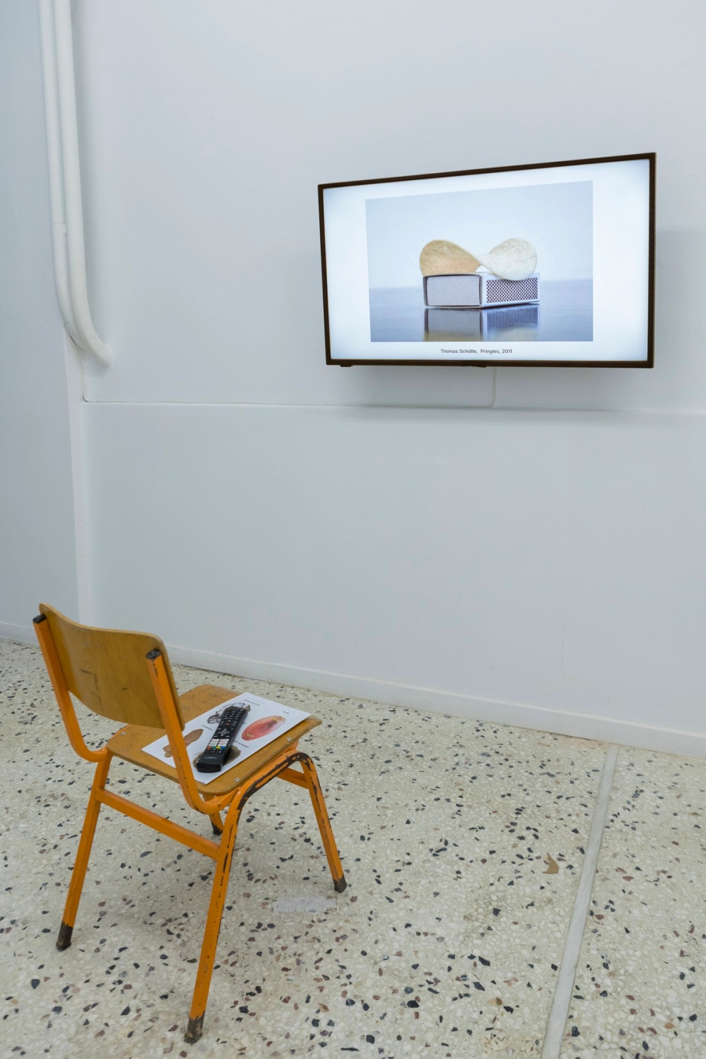 Slide 3/6: Andrea Palášti, Potato Empowering Trajectories, 2025, installation view. Photo by Nefeli Papaioannou. 