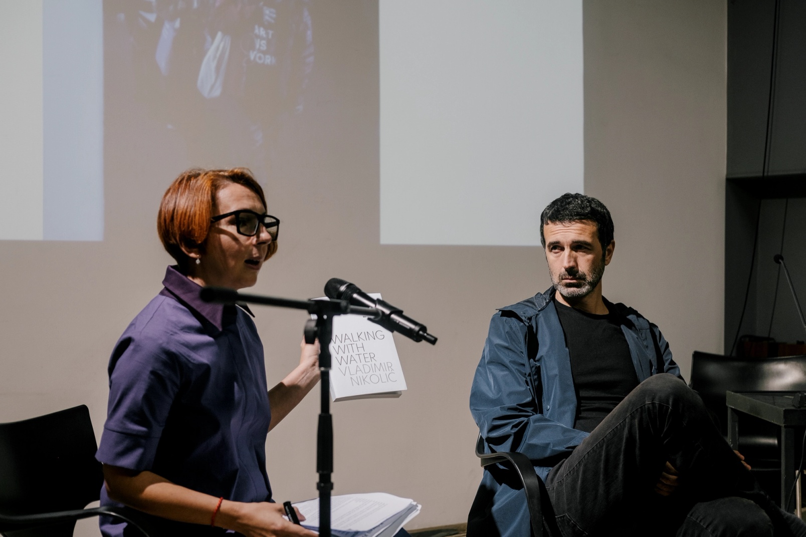 Slide 5/21: Walking with Water Public Program. Photo by Janic Vladimir.