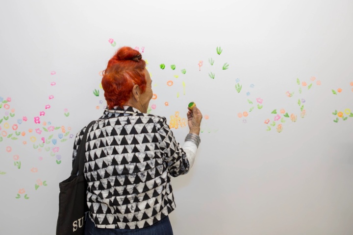 Slide 18/28: Darko Aleksovski, Potato Empowering Trajectories, 2025, installation view. Photo by Nefeli Papaioannou.  