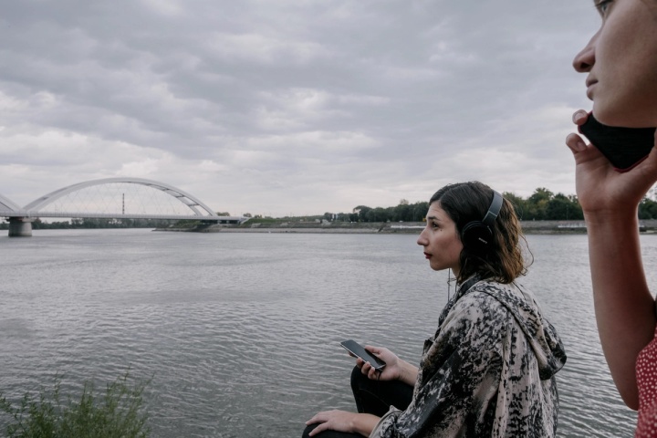 Slide 18/21: Walking with Water Public Program. Photo by Janic Vladimir.