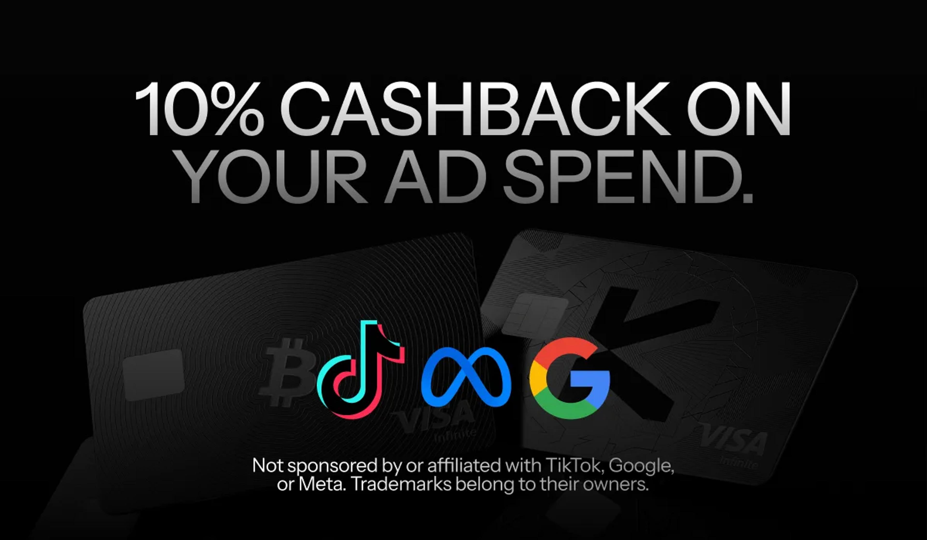 Promotional artwork for “Turn Ad Spend Into Cashback With KAST”