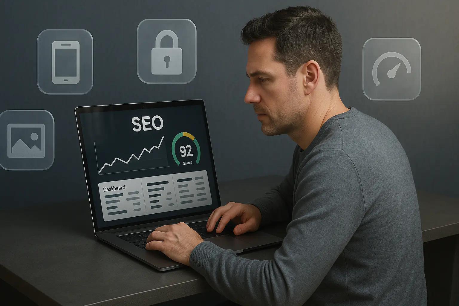 Local SEO strategies diagram"