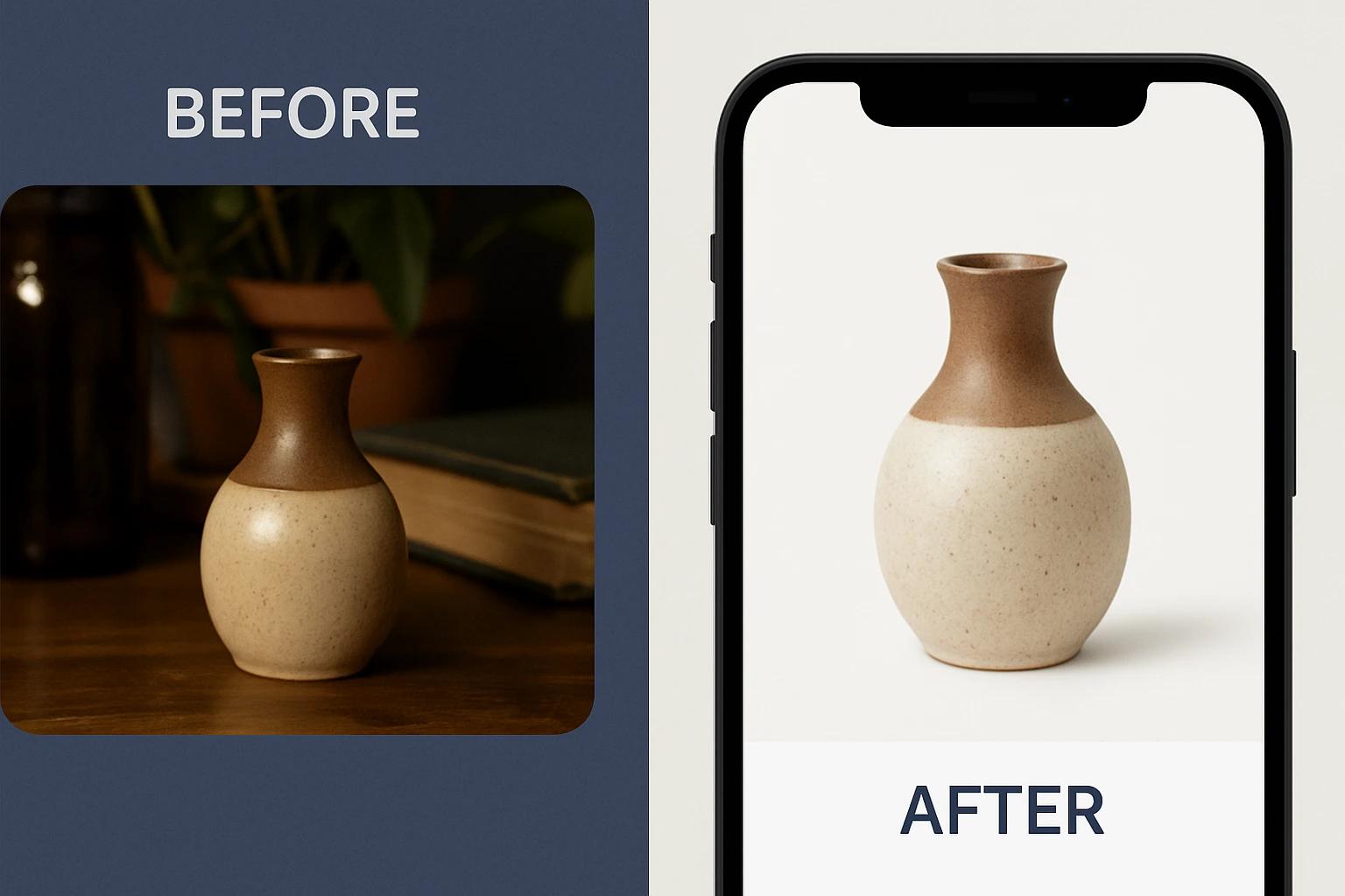 comparing product befor after