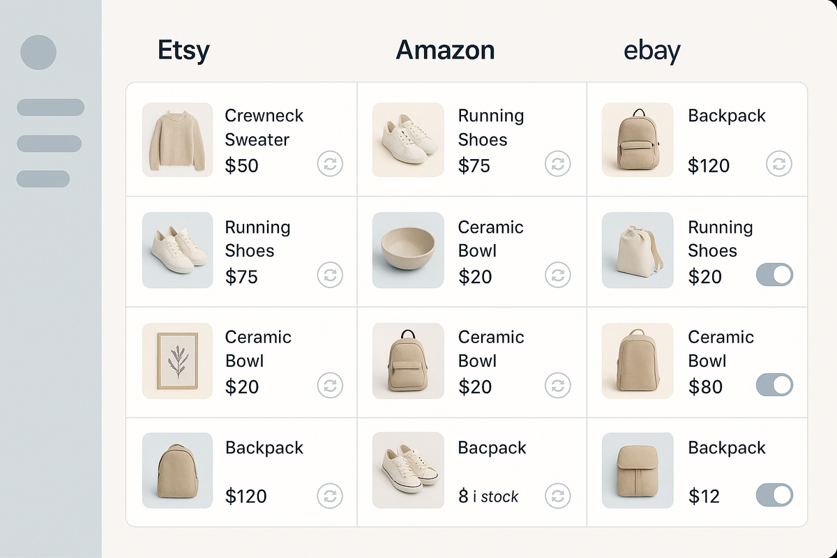  cross-list 3 top-performing products