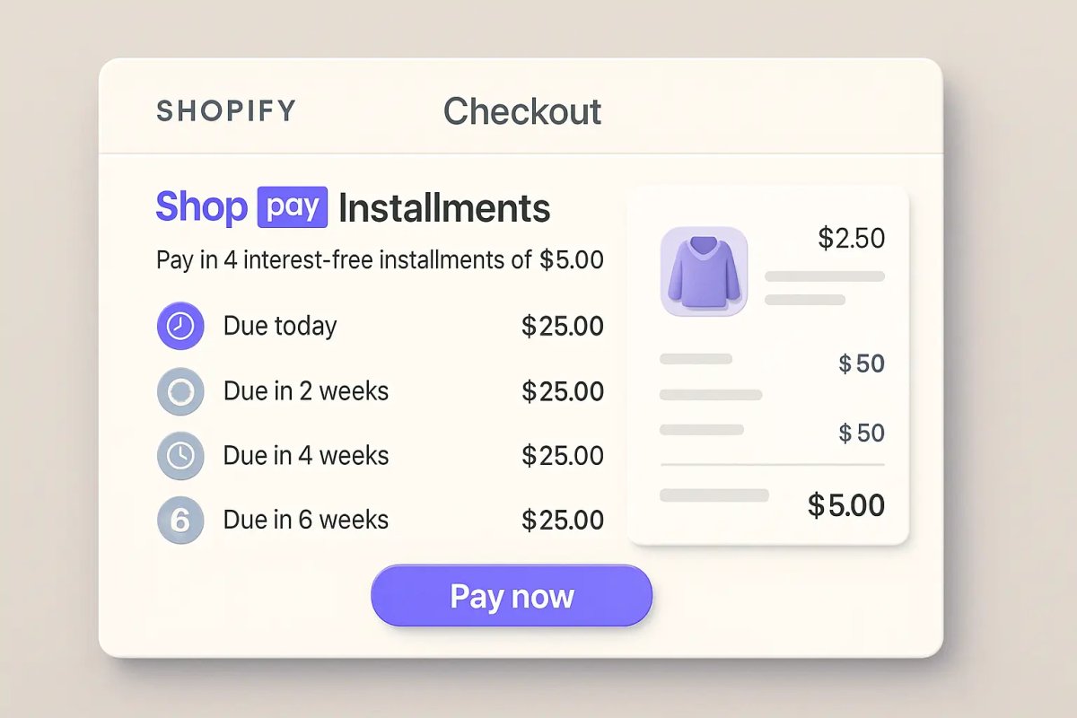 Clear installment plan, boosting affordability.