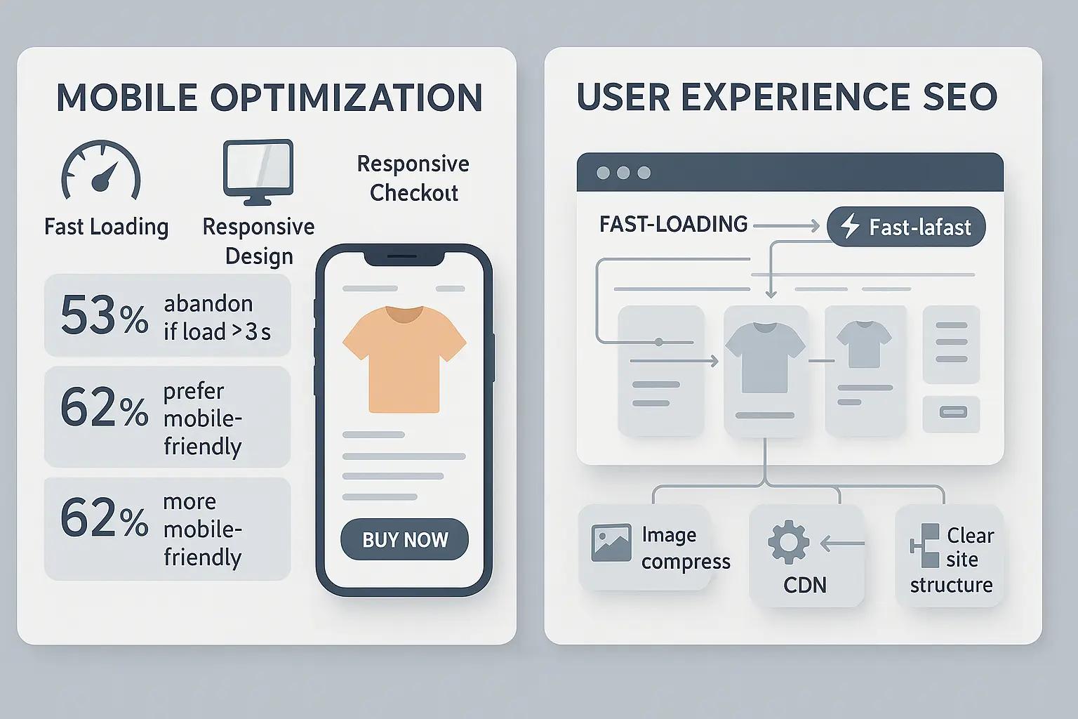 Mobile optimization strategies for e-commerce product pages