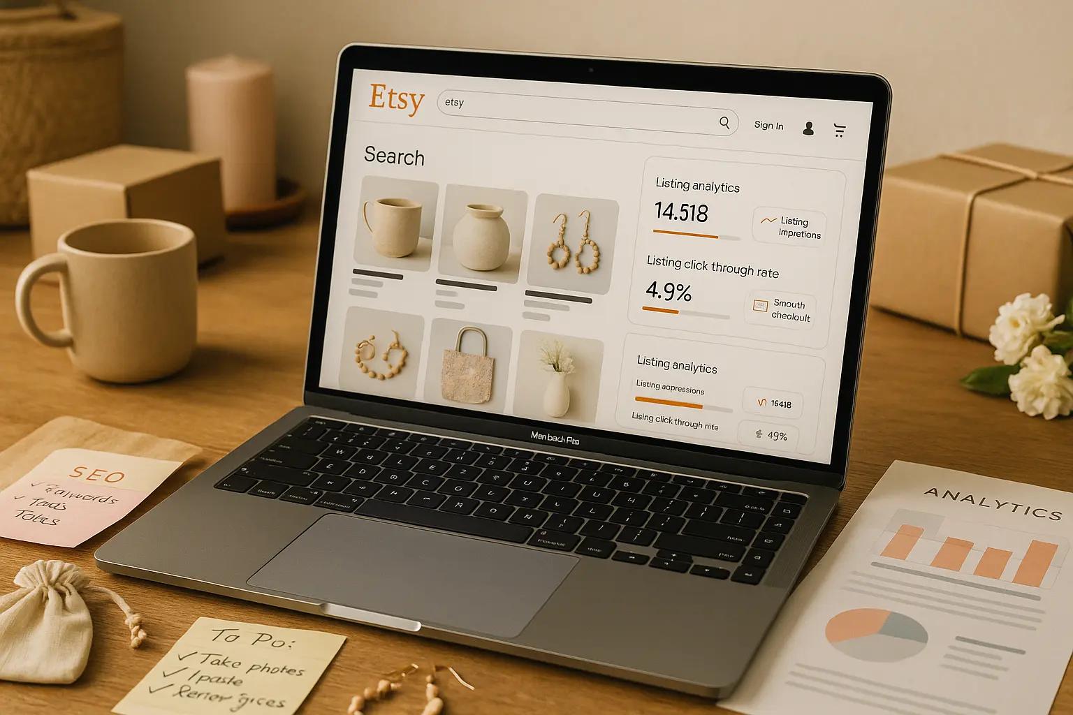 Etsy Listing Performance Analytics Snapshot