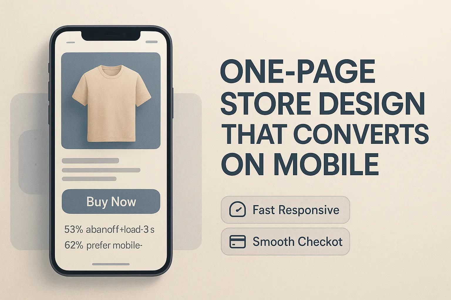 one page store design