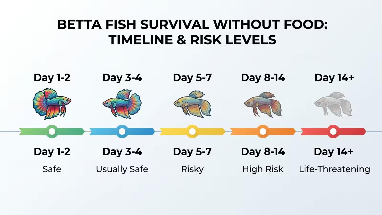 How Long Can Betta Fish Go Without Food? Safe Timeline + Vacation Guide