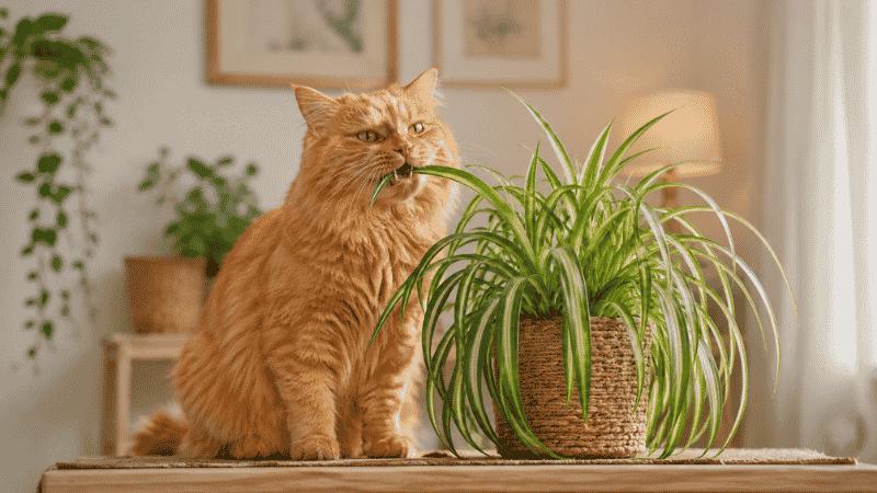 Are Spider Plants Toxic to Cats: Safety Facts Every Owner Needs