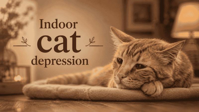 Indoor Cat Depression: Signs, Hidden Causes & Treatment