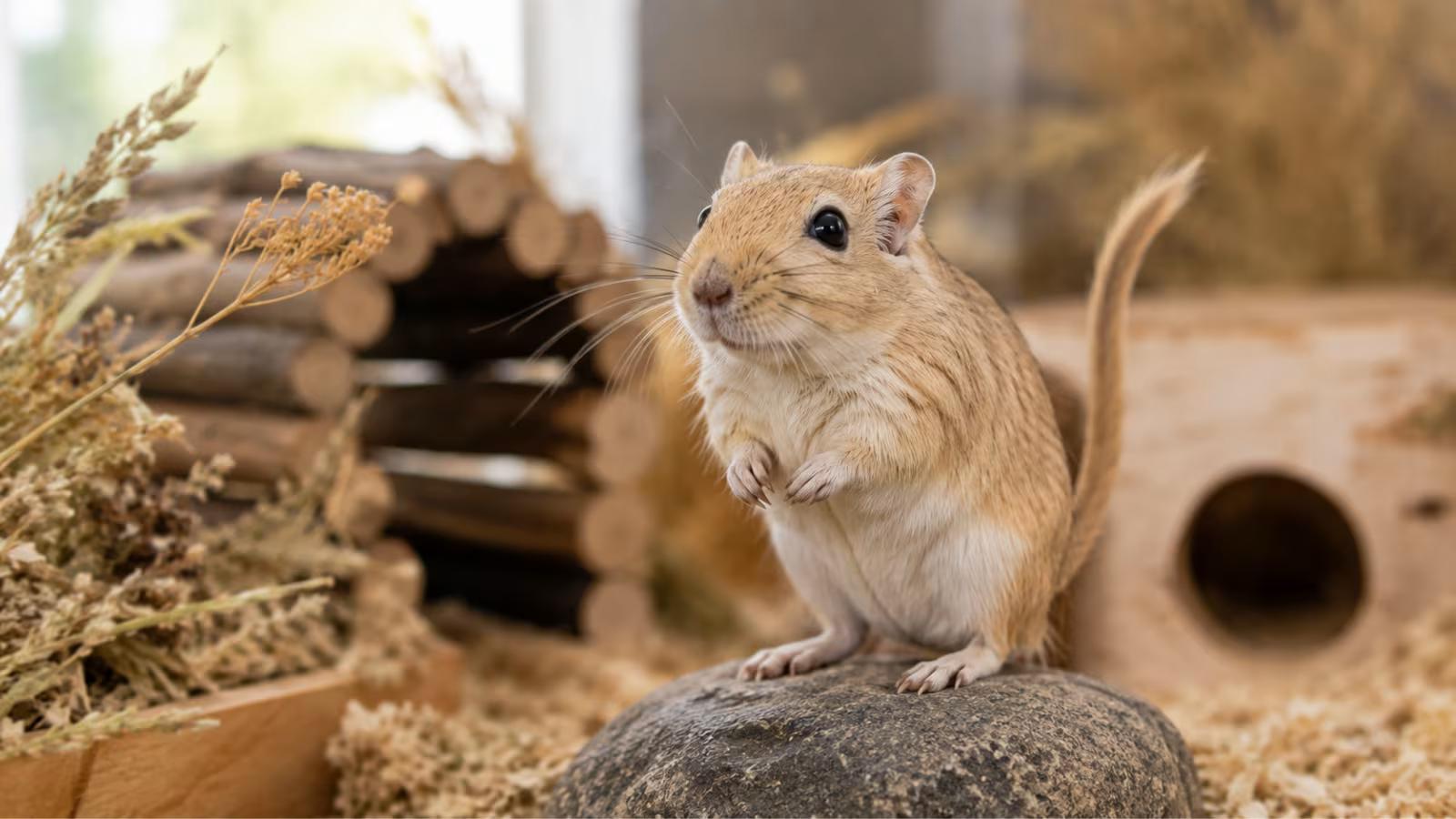 Healthy gerbil
