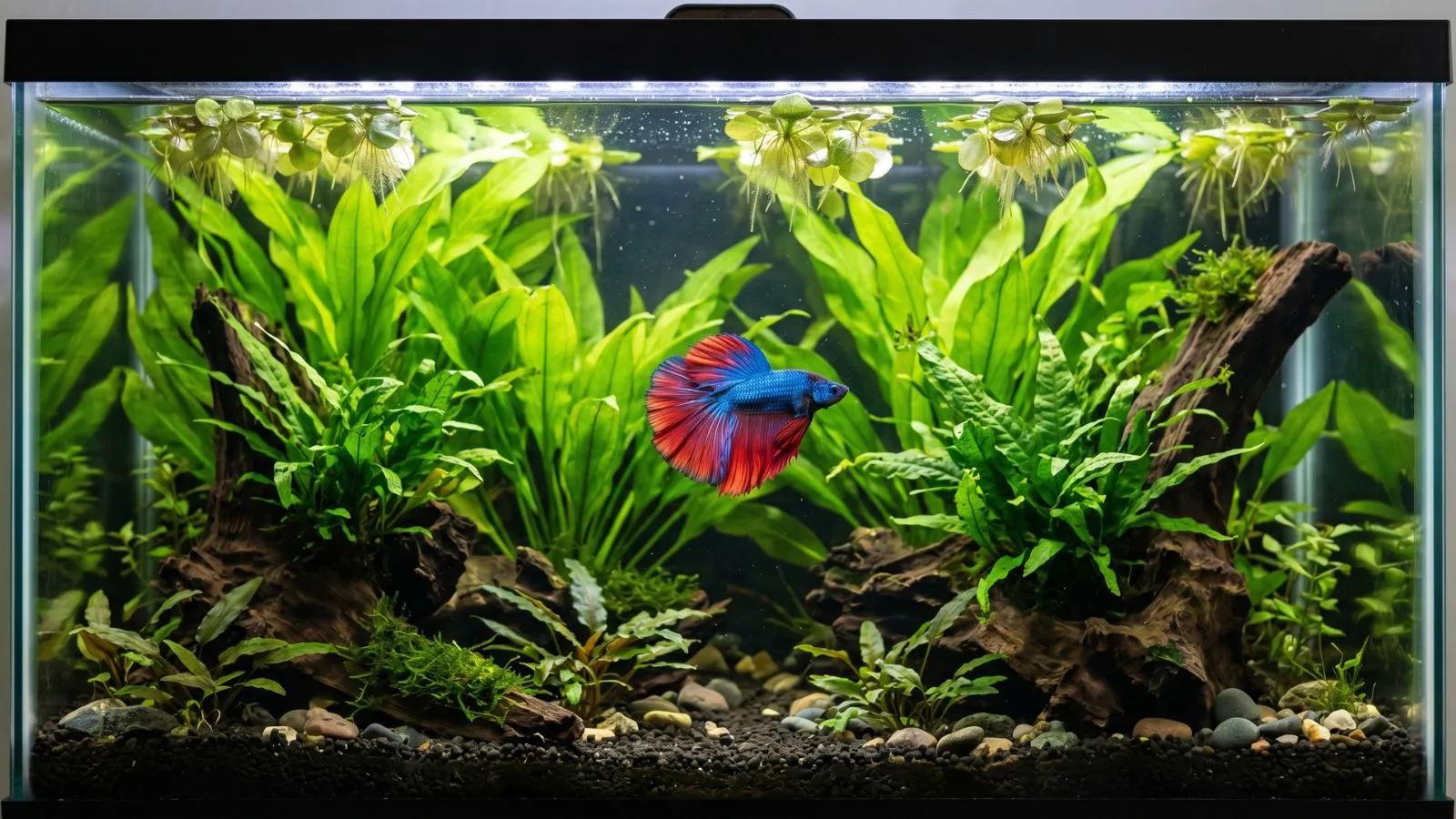 15 Gallon Betta Fish Tank Aquascape