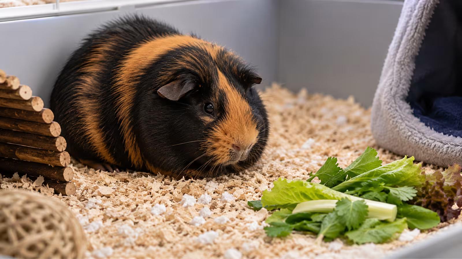 Signs your guinea pig ate too much asparagus