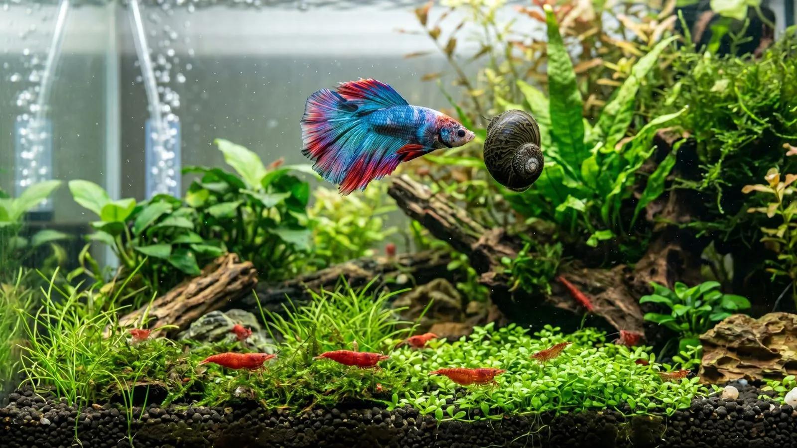 15 Gallon Betta Fish Tank Setup