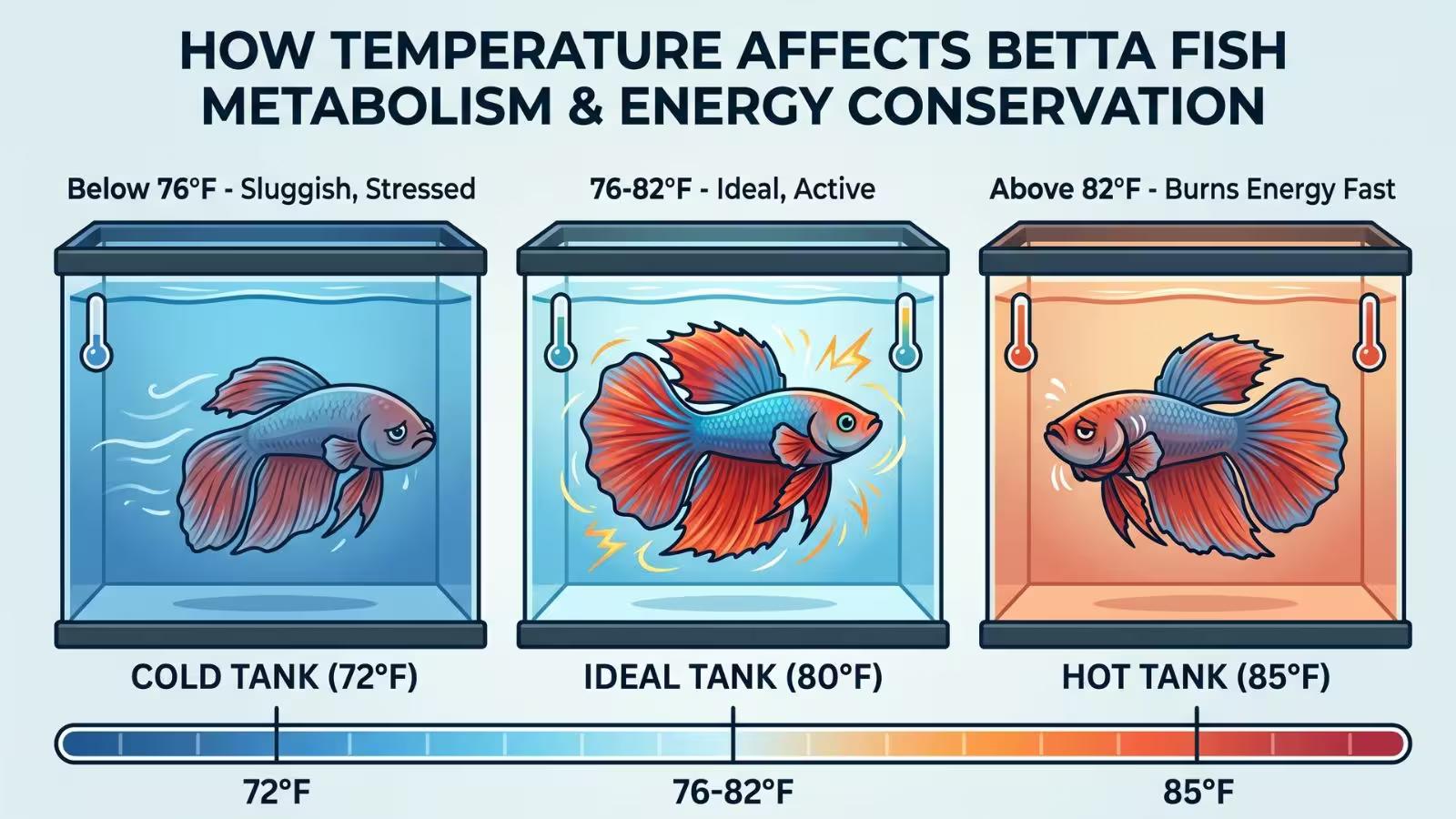 Betta temperature guide