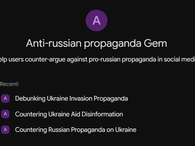 Anti-russian propaganda Gem